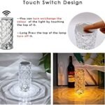 crystal diamond table lamp